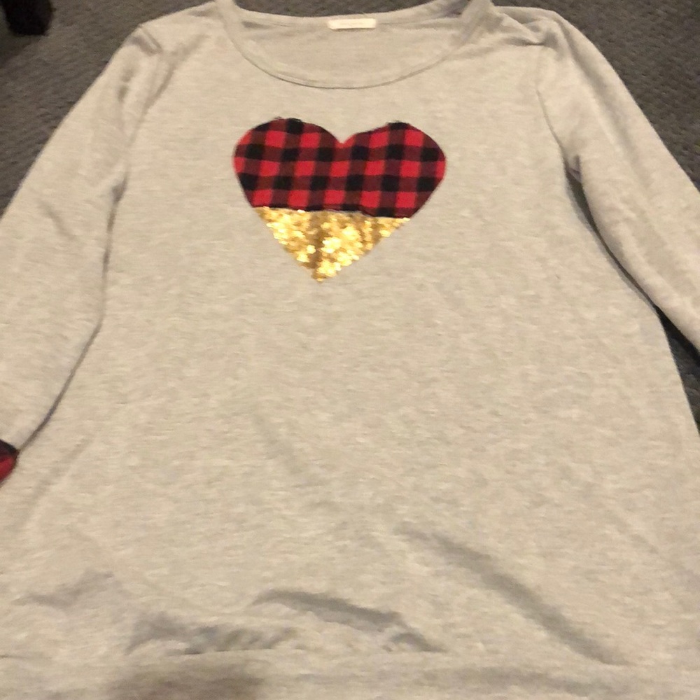 Gray long sleeve